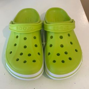 Lime Green Bayaband clog